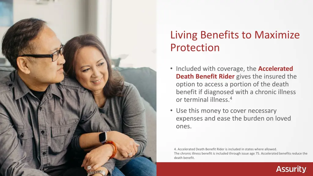 living benefits to maximize protection