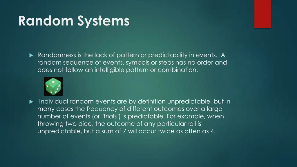 random systems