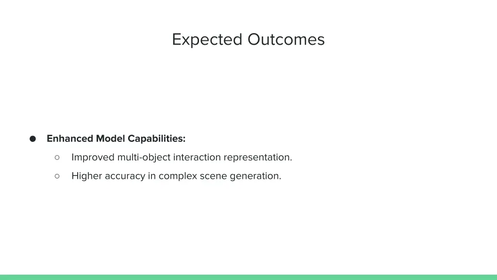expected outcomes