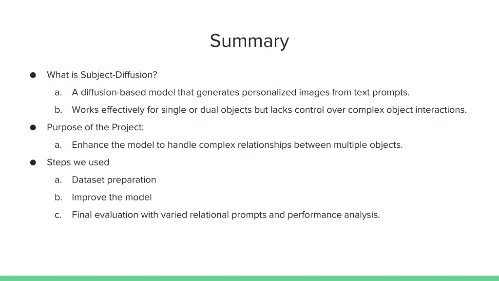 summary