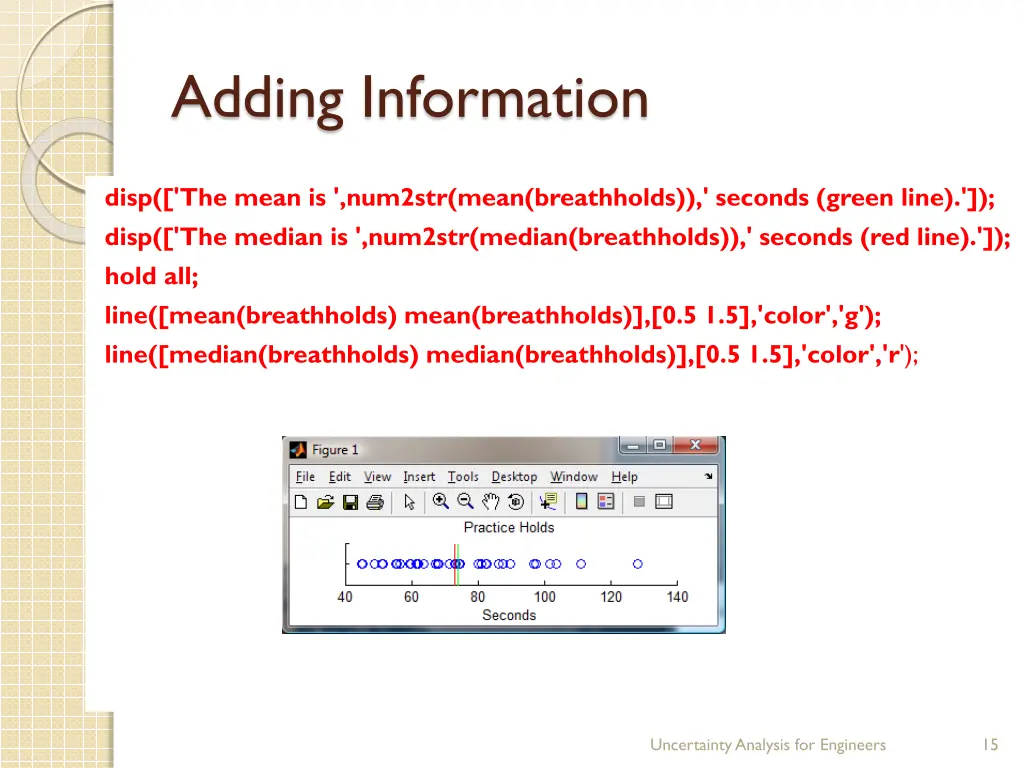 adding information