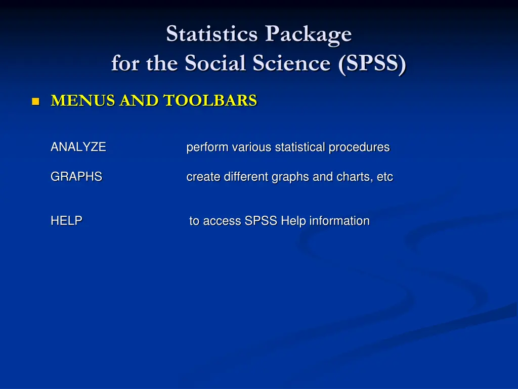 statistics package for the social science spss 2