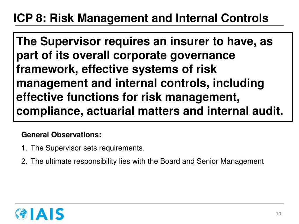 icp 8 risk management and internal controls 1