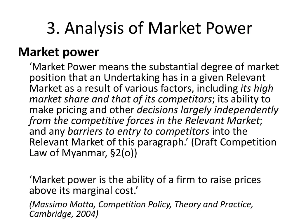 3 analysis of market power 1