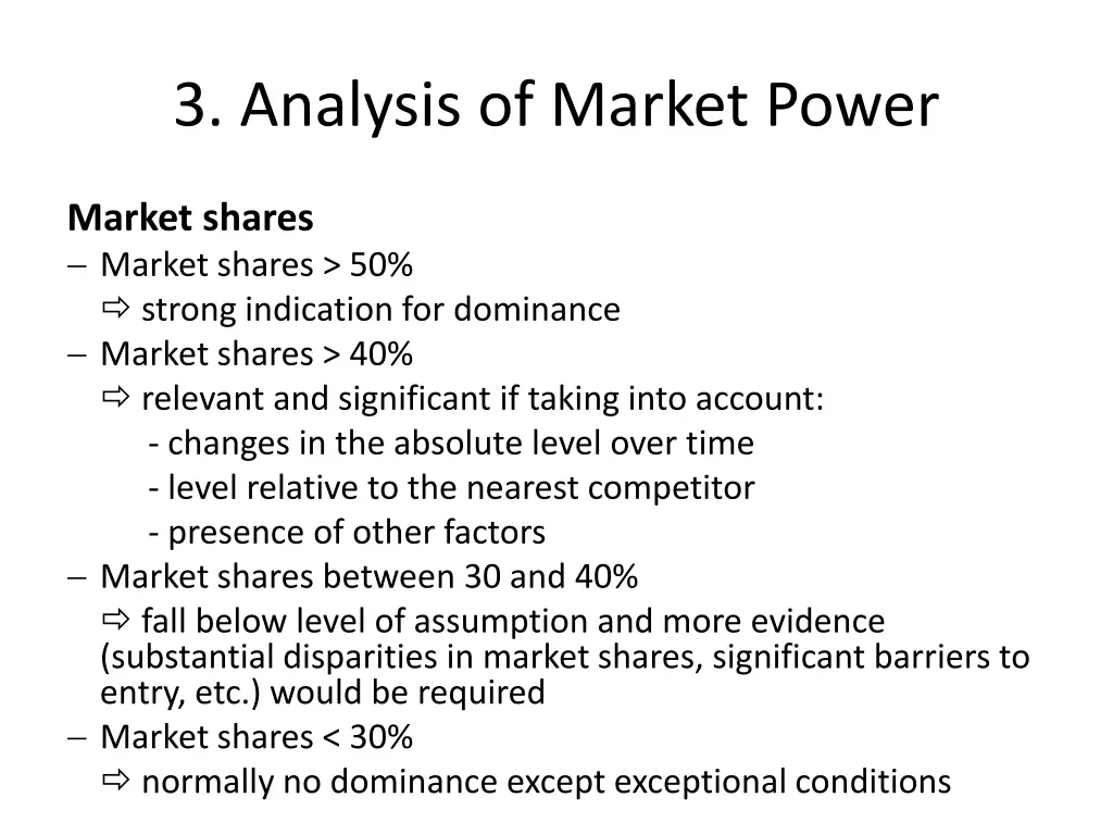 3 analysis of market power 5
