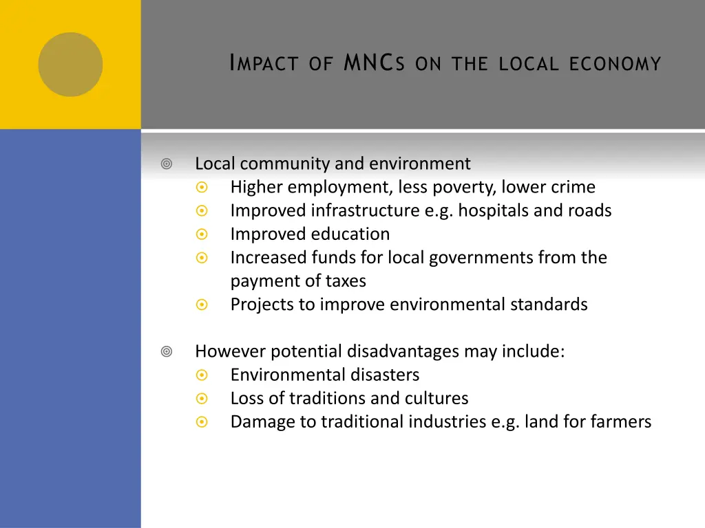 i mpact of mnc s on the local economy 2