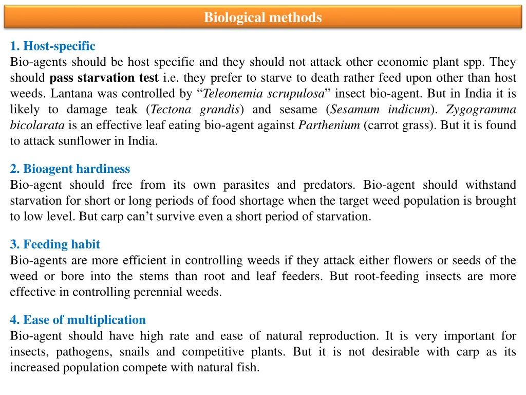 biological methods 2