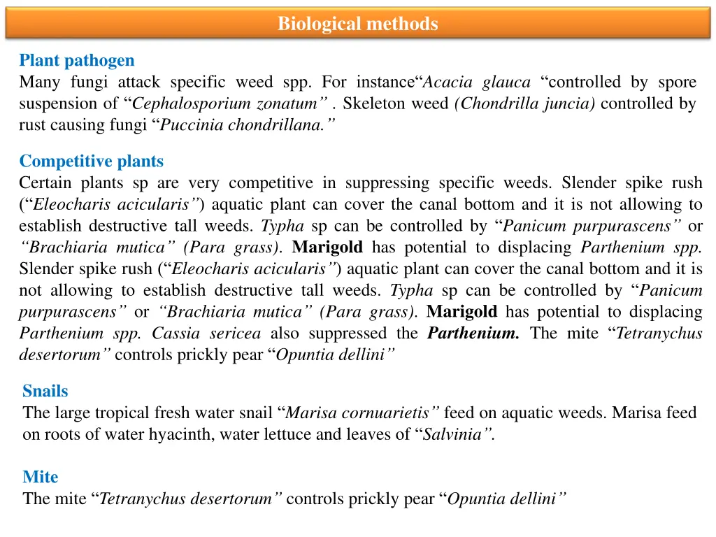 biological methods 4