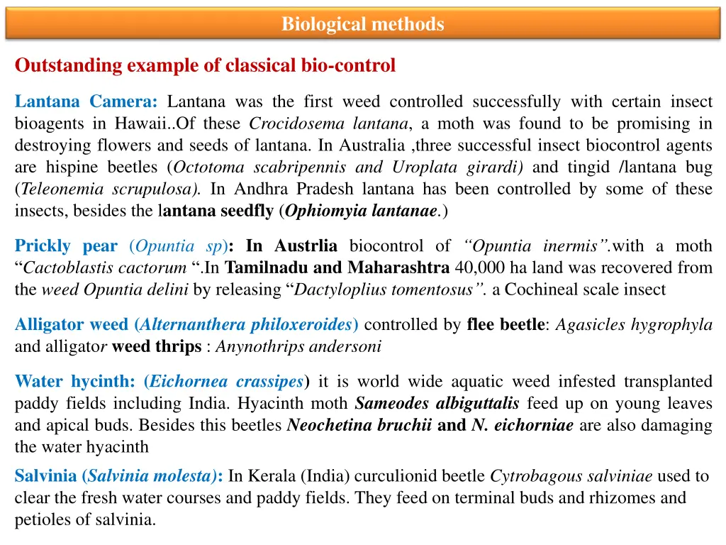 biological methods 5