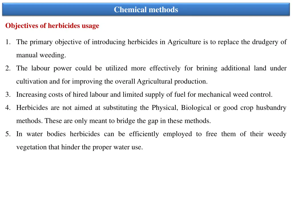 chemical methods 1