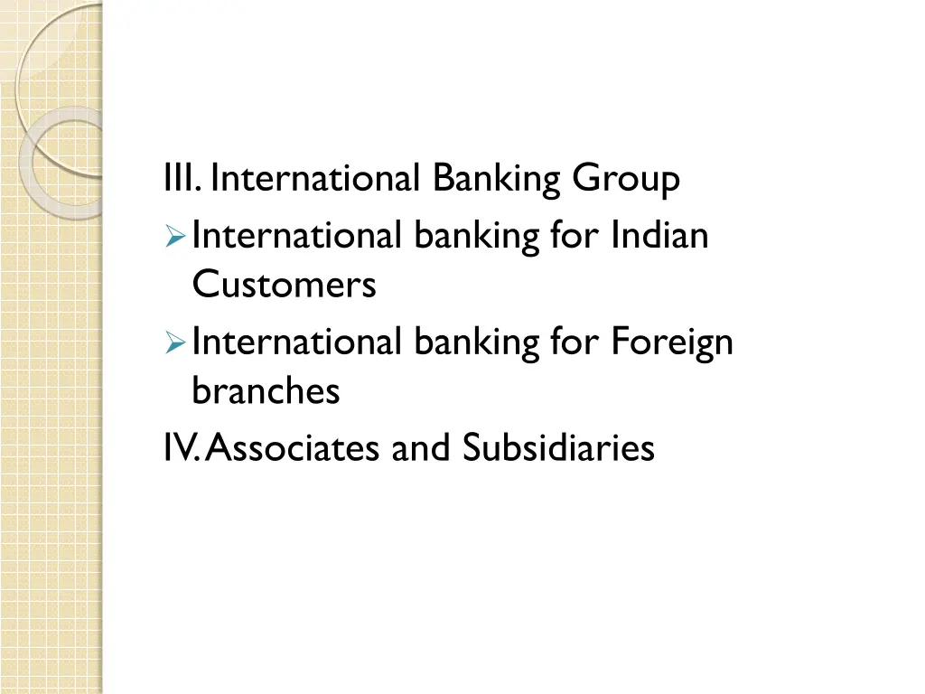 iii international banking group international