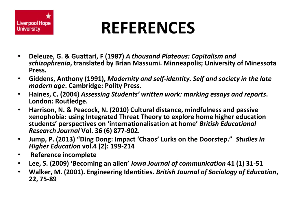 references