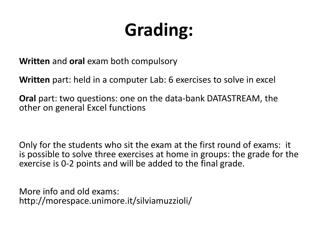 grading