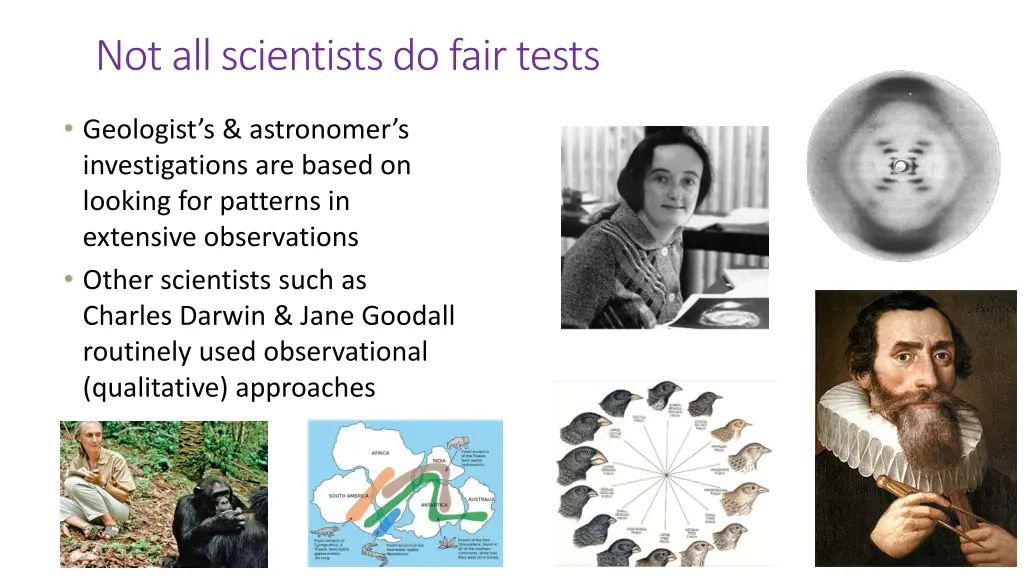 not all scientists do fair tests