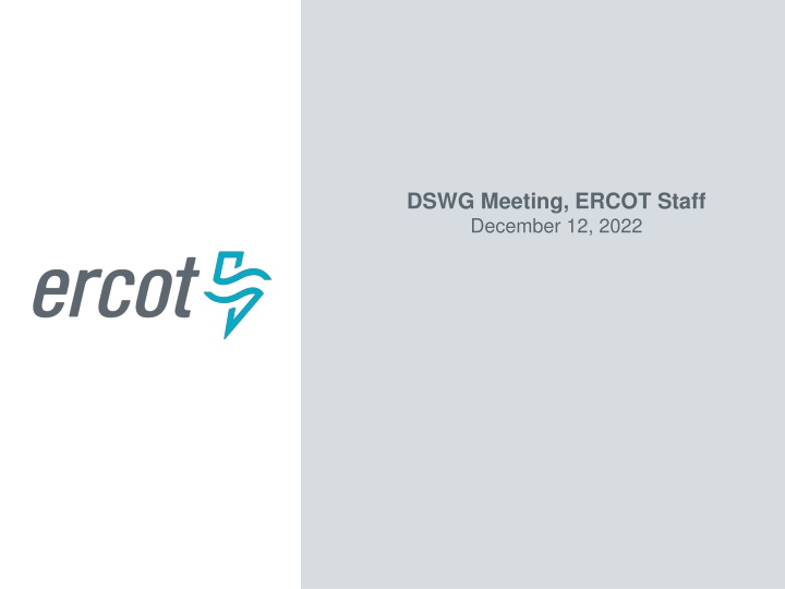 dswg meeting ercot staff december 12 2022