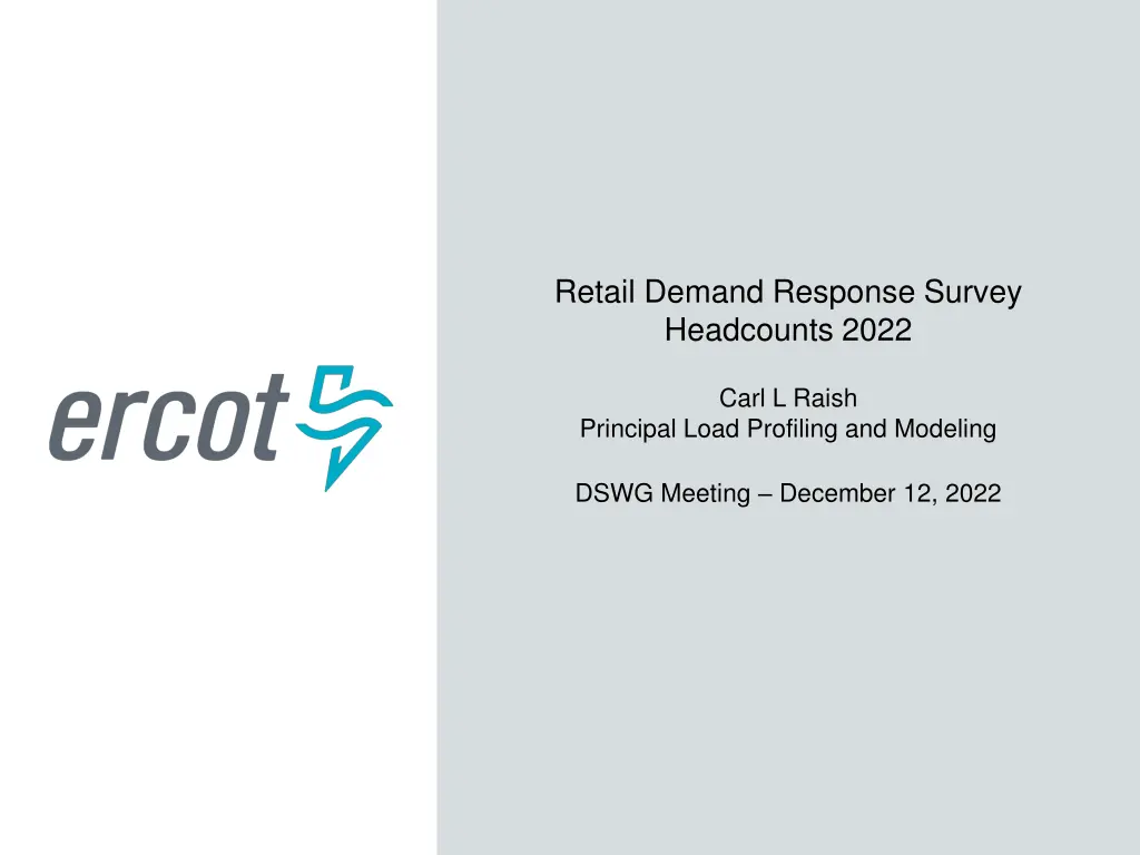 retail demand response survey headcounts 2022