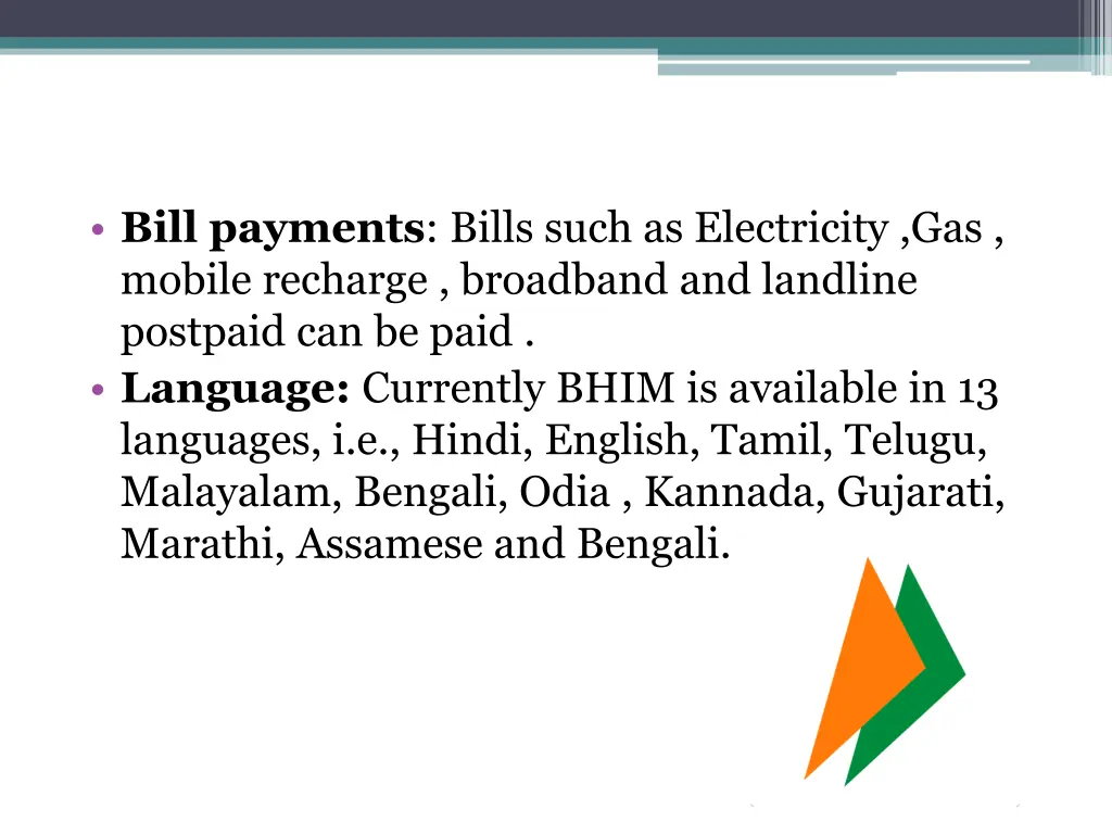 bill payments bills such as electricity