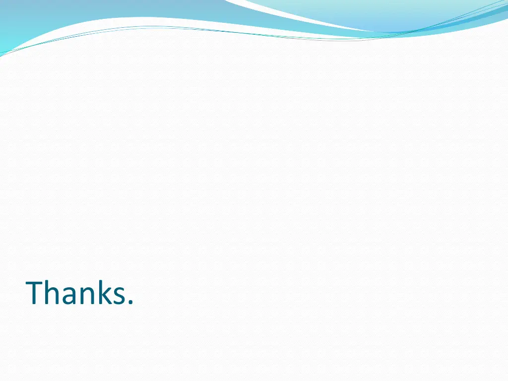 thanks