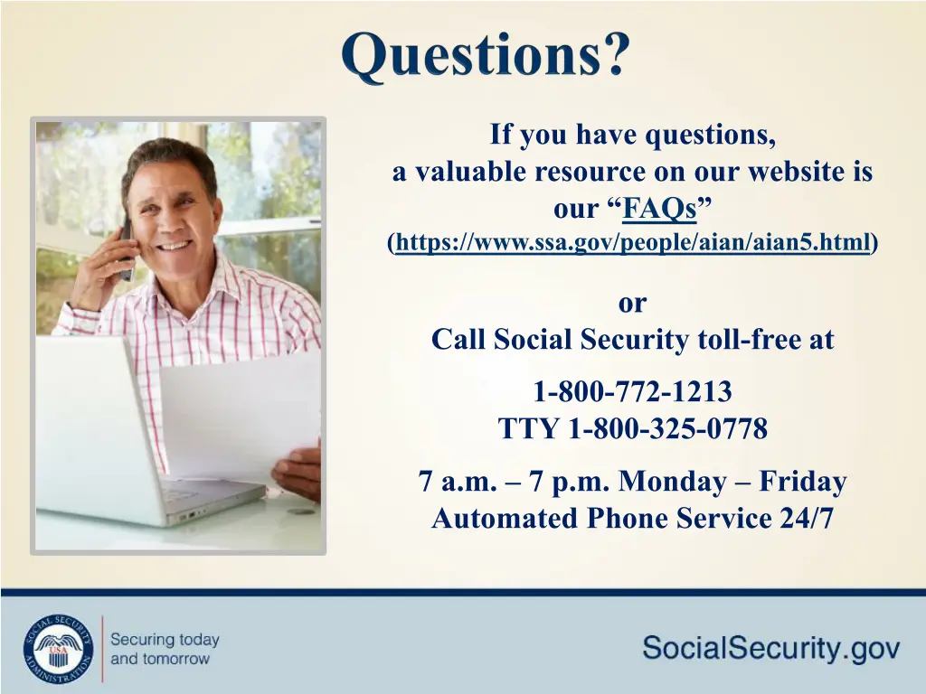 if you have questions a valuable resource