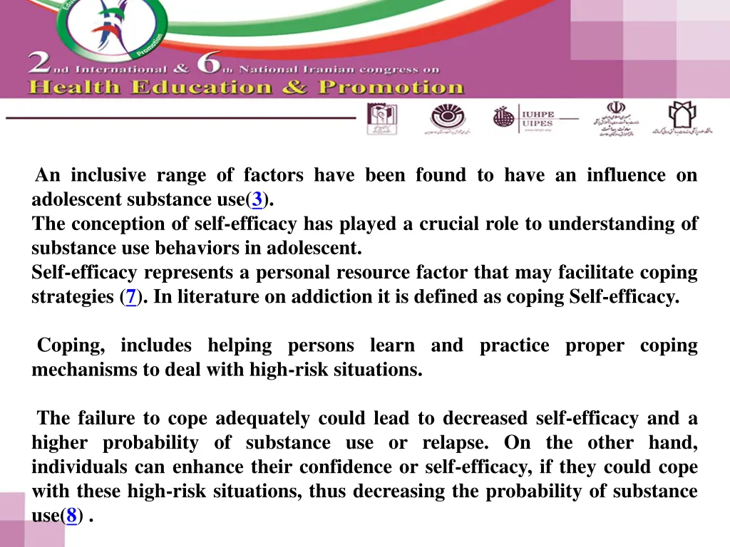 an inclusive range of factors have been found