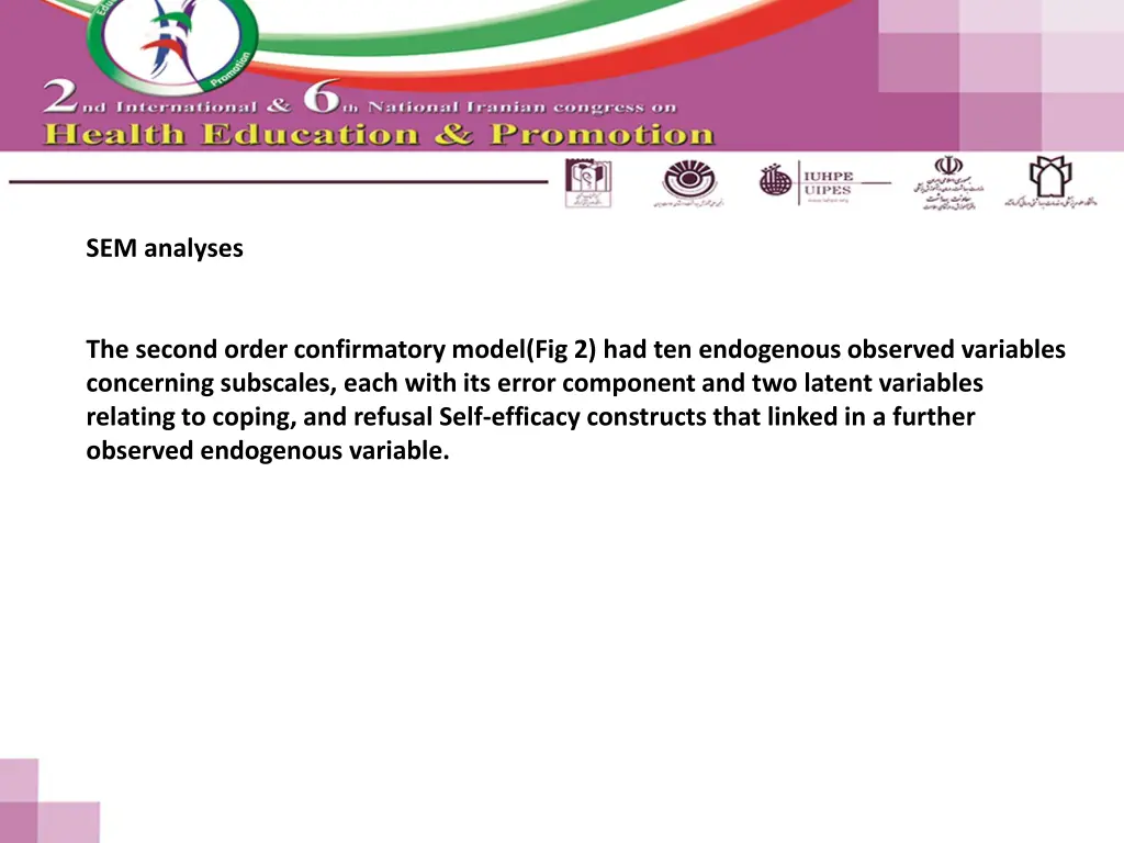 sem analyses