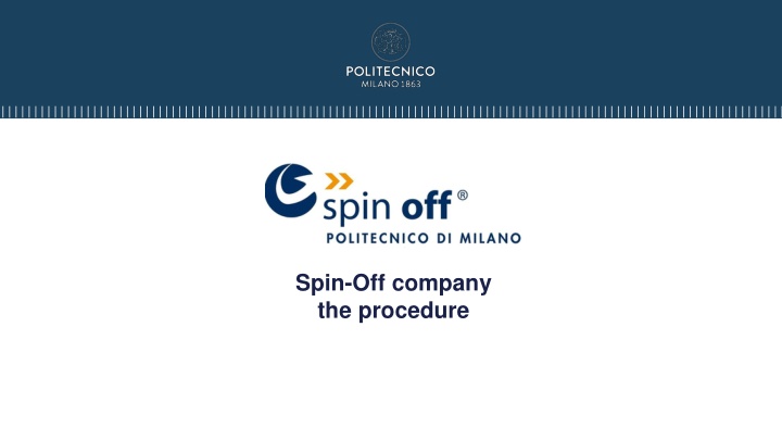 spin off company the procedure