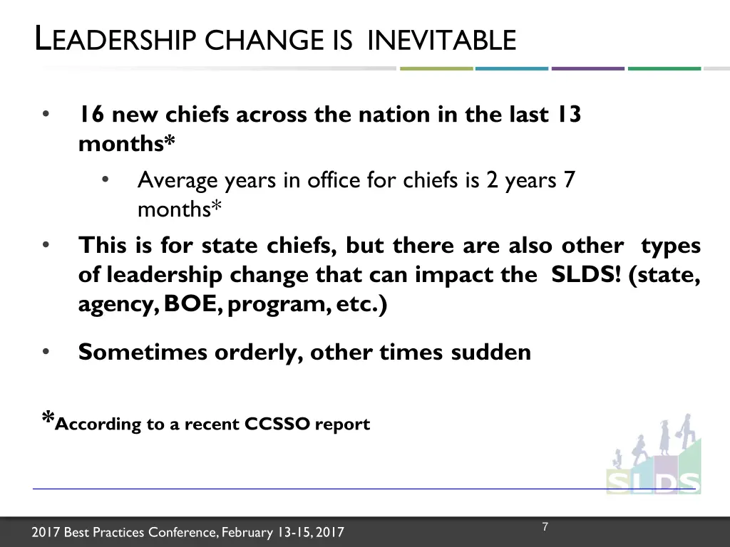 l eadership change is inevitable