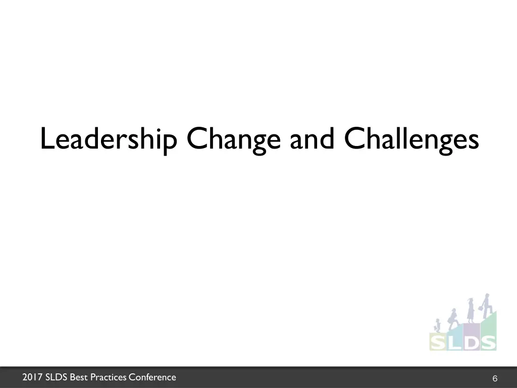 leadership change and challenges