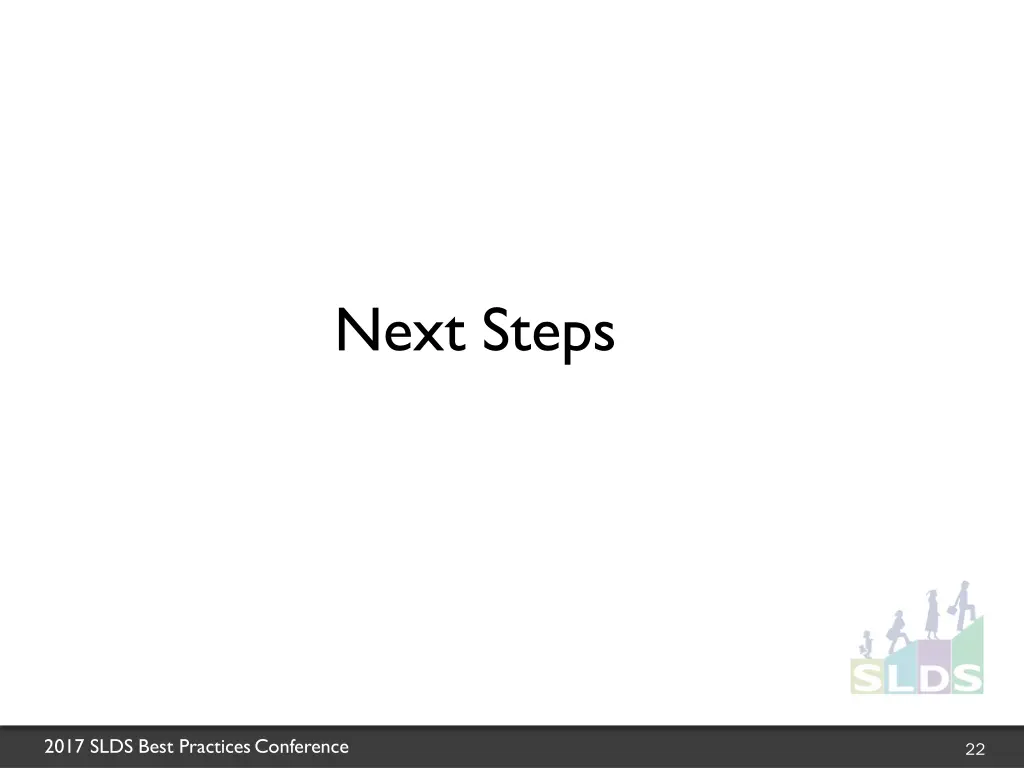 next steps