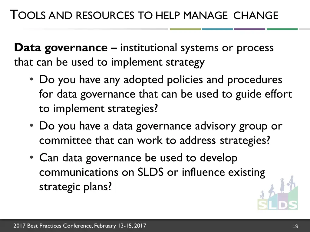 t ools and resources to help manage change