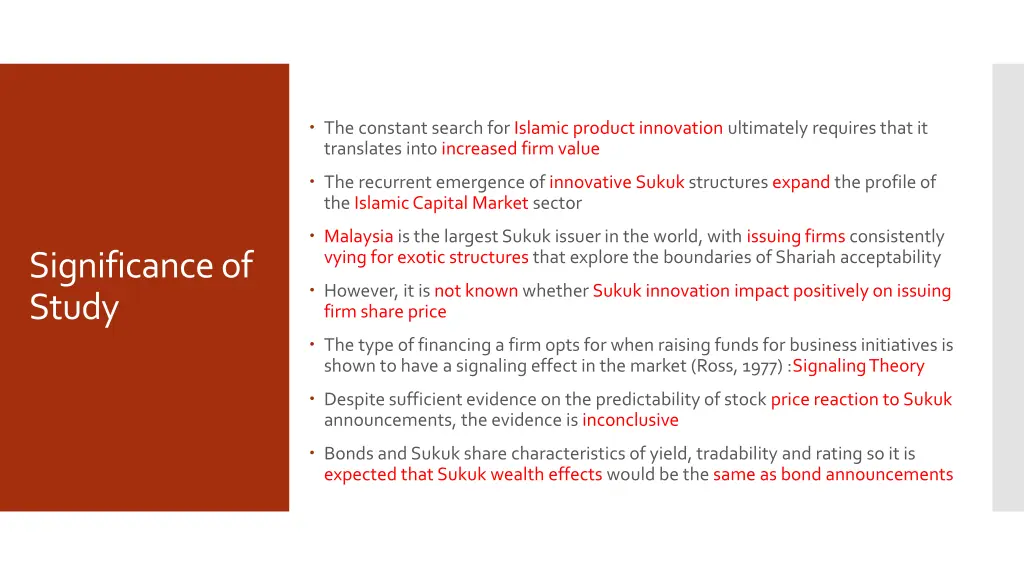 the constant search for islamic product