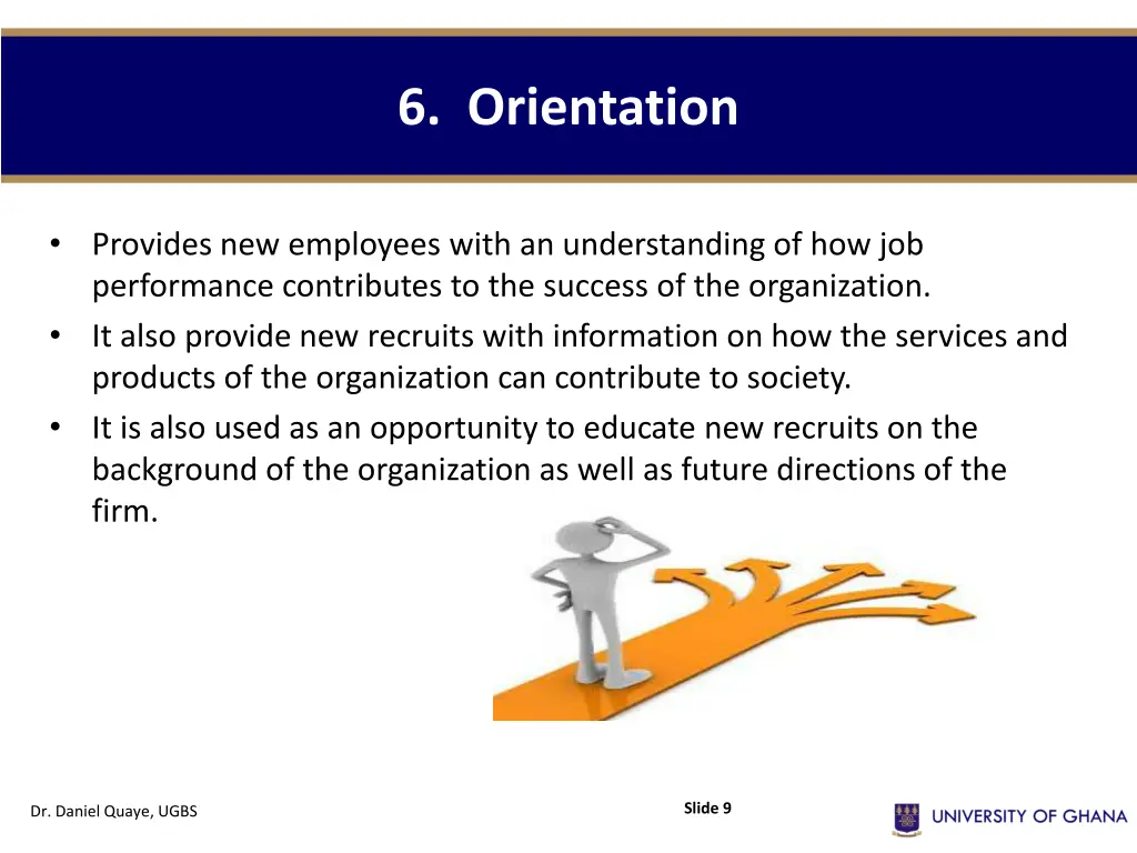 6 orientation