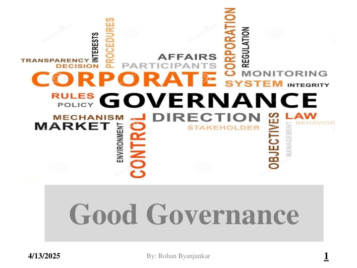 good governance