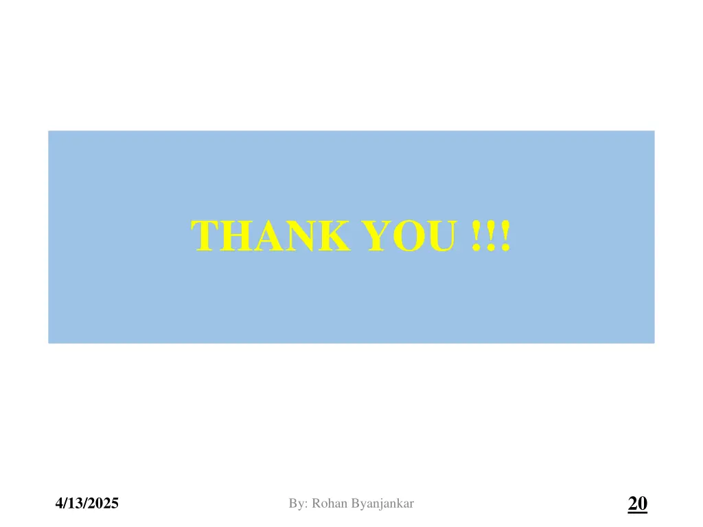 thank you