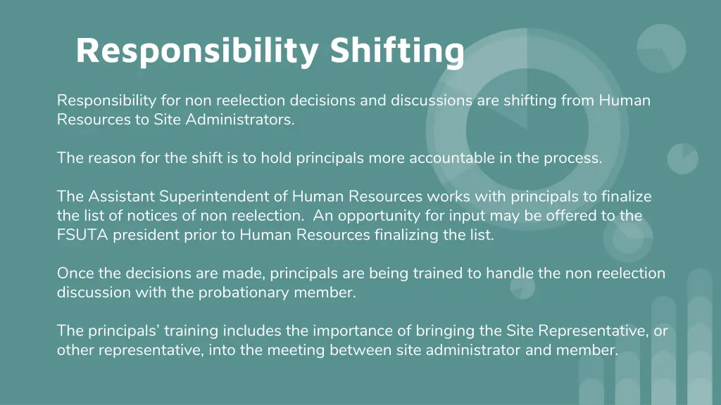 responsibility shifting