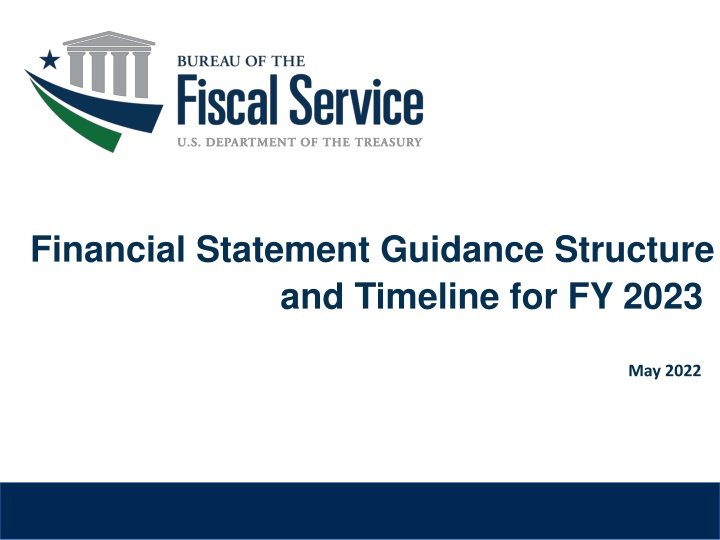 financial statement guidance structure