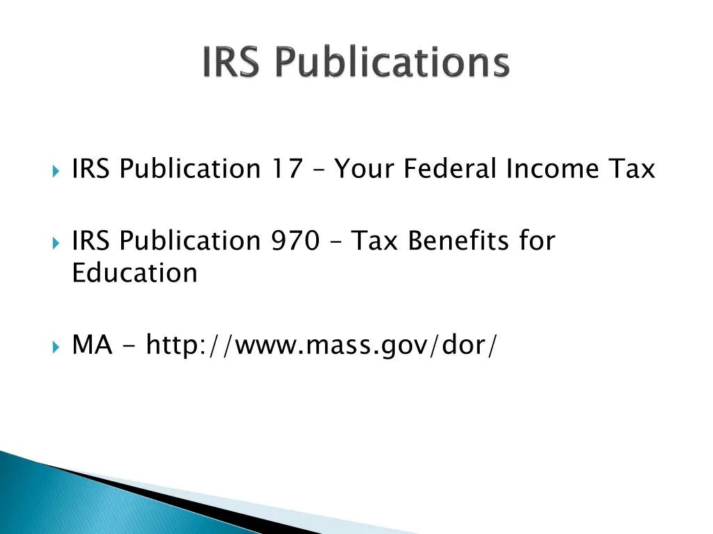 irs publication 17 your federal income tax