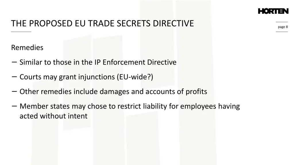 the proposed eu trade secrets directive 3