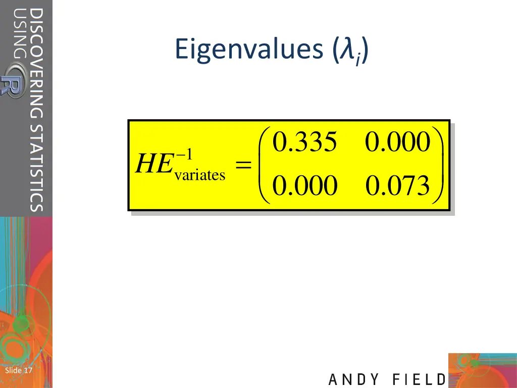 eigenvalues i