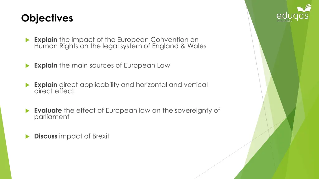 objectives