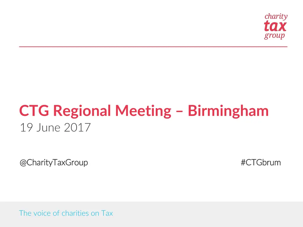 ctg regional meeting birmingham 19 june 2017 1