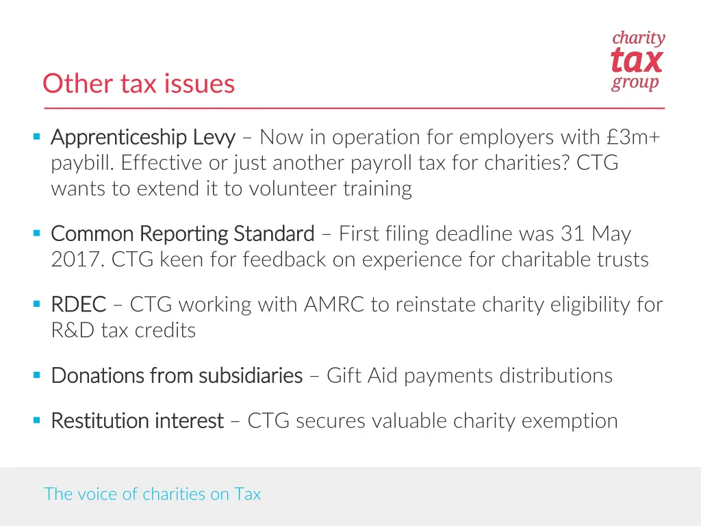 other tax issues 2