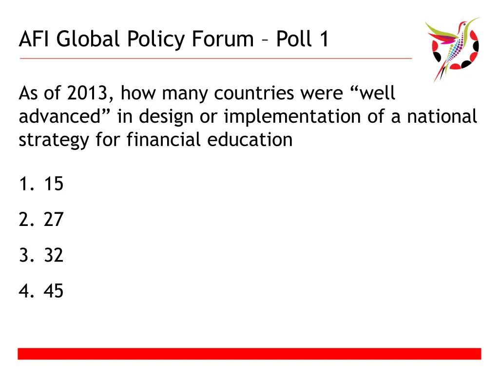 afi global policy forum poll 1