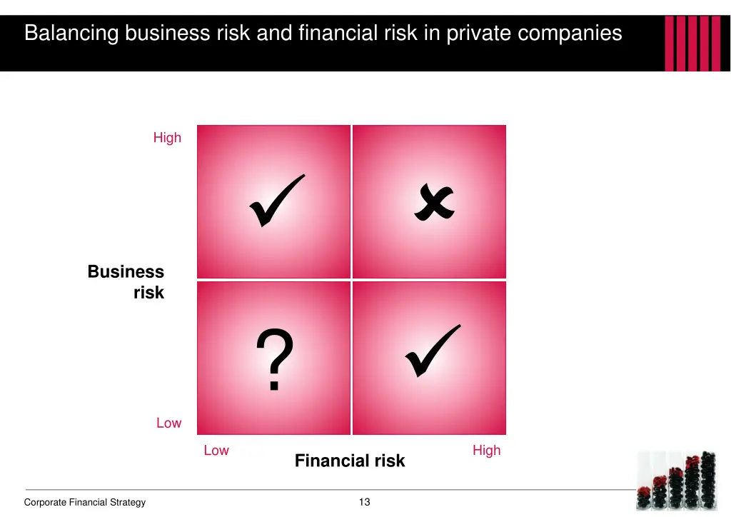 balancing business risk and financial risk 1