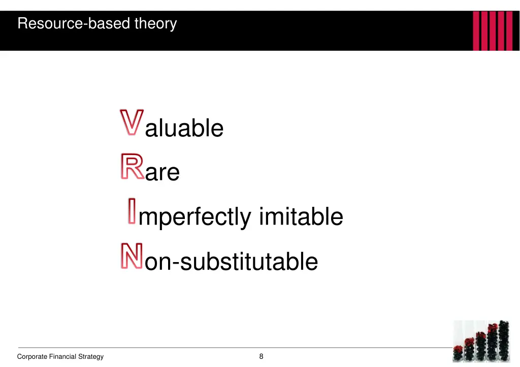 resource based theory