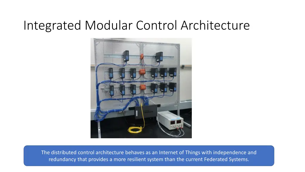 integrated modular control architecture