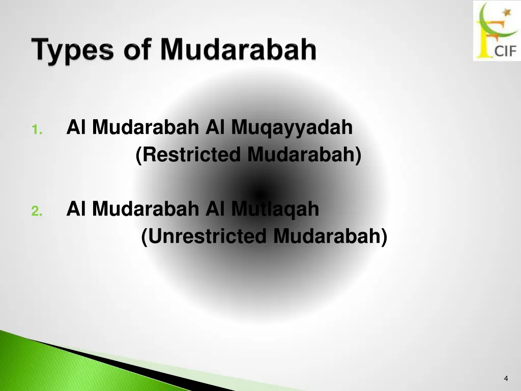 al mudarabah al muqayyadah restricted mudarabah