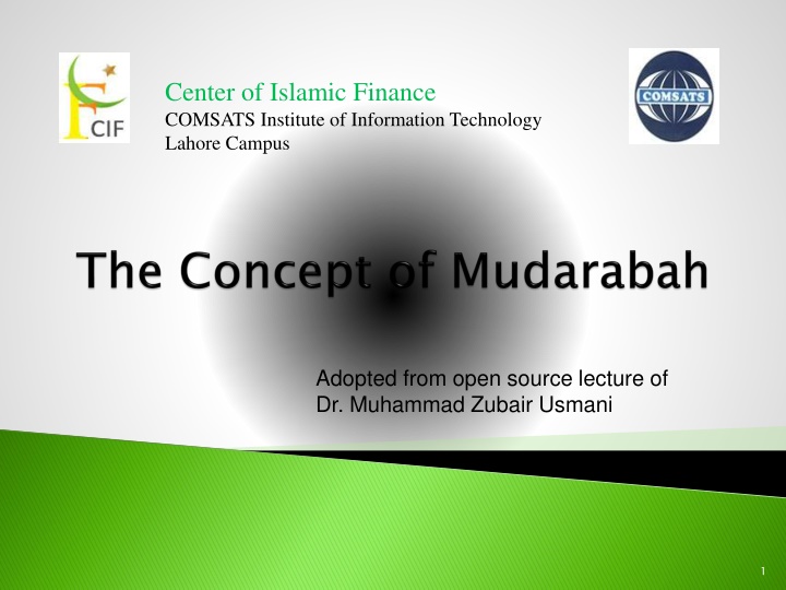 center of islamic finance comsats institute
