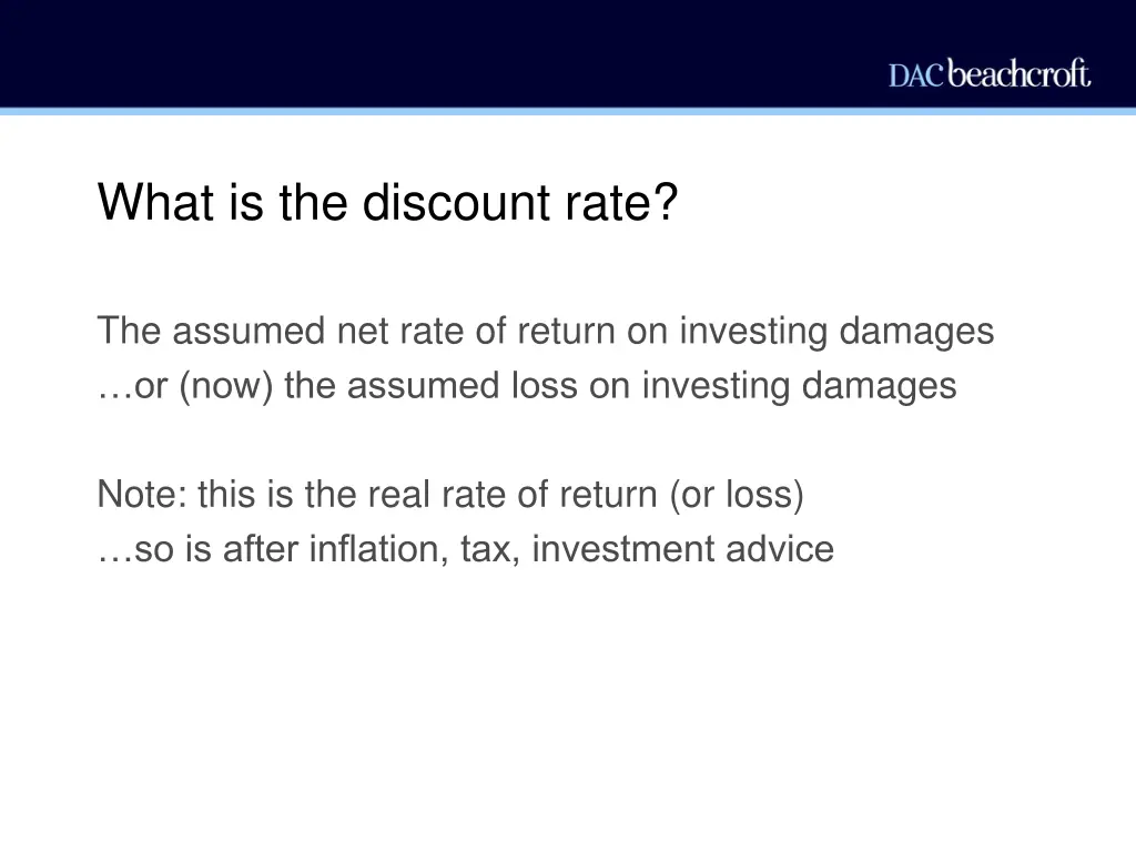 what is the discount rate