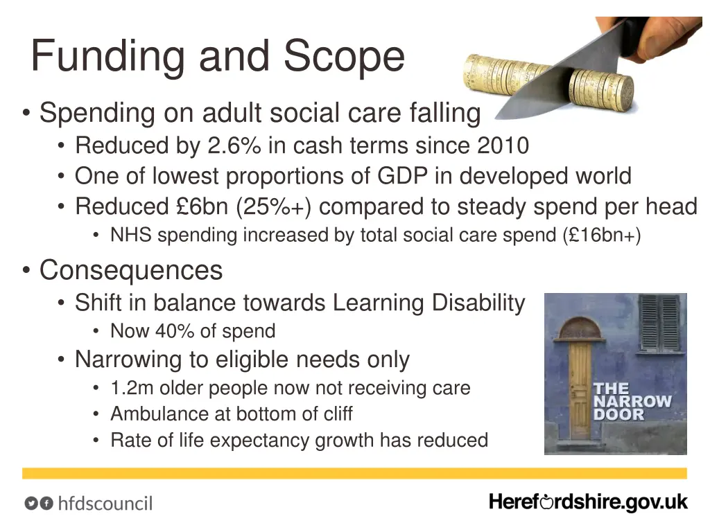 funding and scope